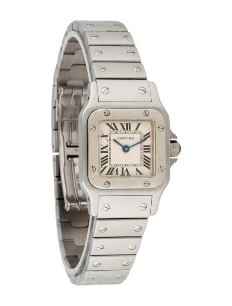 cartier santos small size|cartier santos mm.